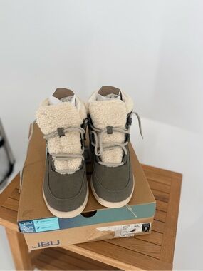 New JBU WOMENS FEMMES FREEZE GRAY  Sherpa SIZE 6